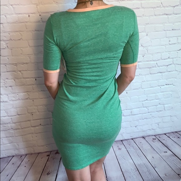 SOFT T-Shirt sheath dress knee length form fit XXS - Picture 6 of 6